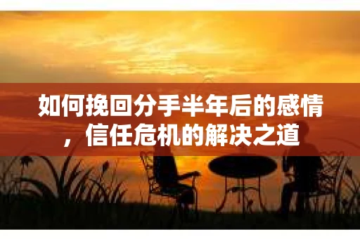 如何挽回分手半年后的感情，信任危机的解决之道